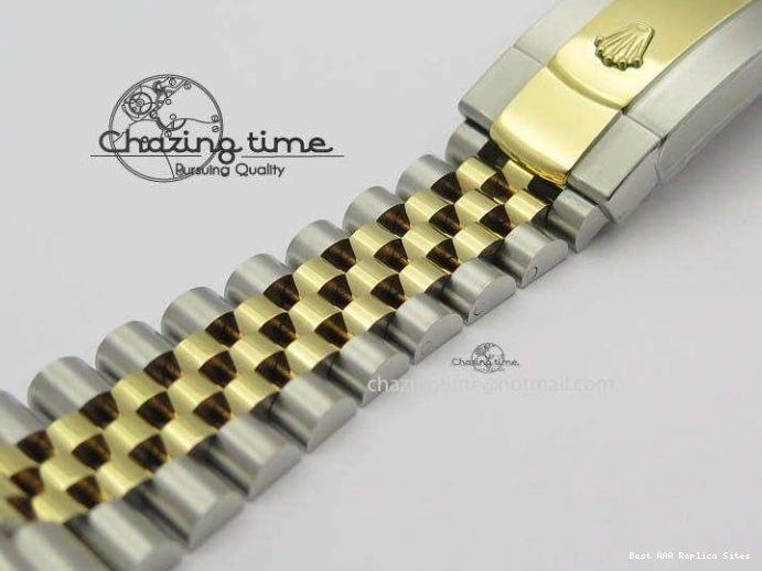 AAA Replica Watches SS A DateJust Version Edition II BP 3606 Bracelet Colorful 41mm Dial YG Jubilee Best Maker On Gray New Roman 0105